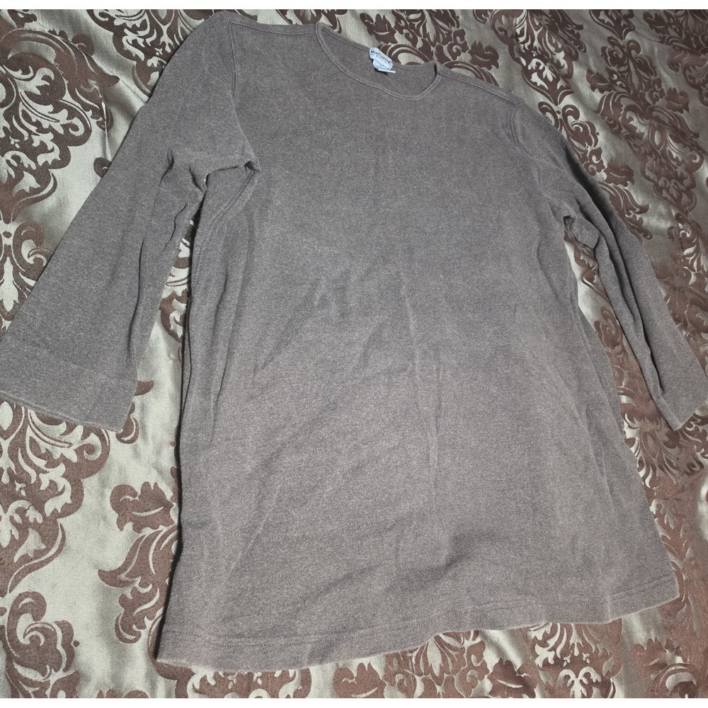 Mimi‎ Maternity Large Gray Long Sleeve  Womens